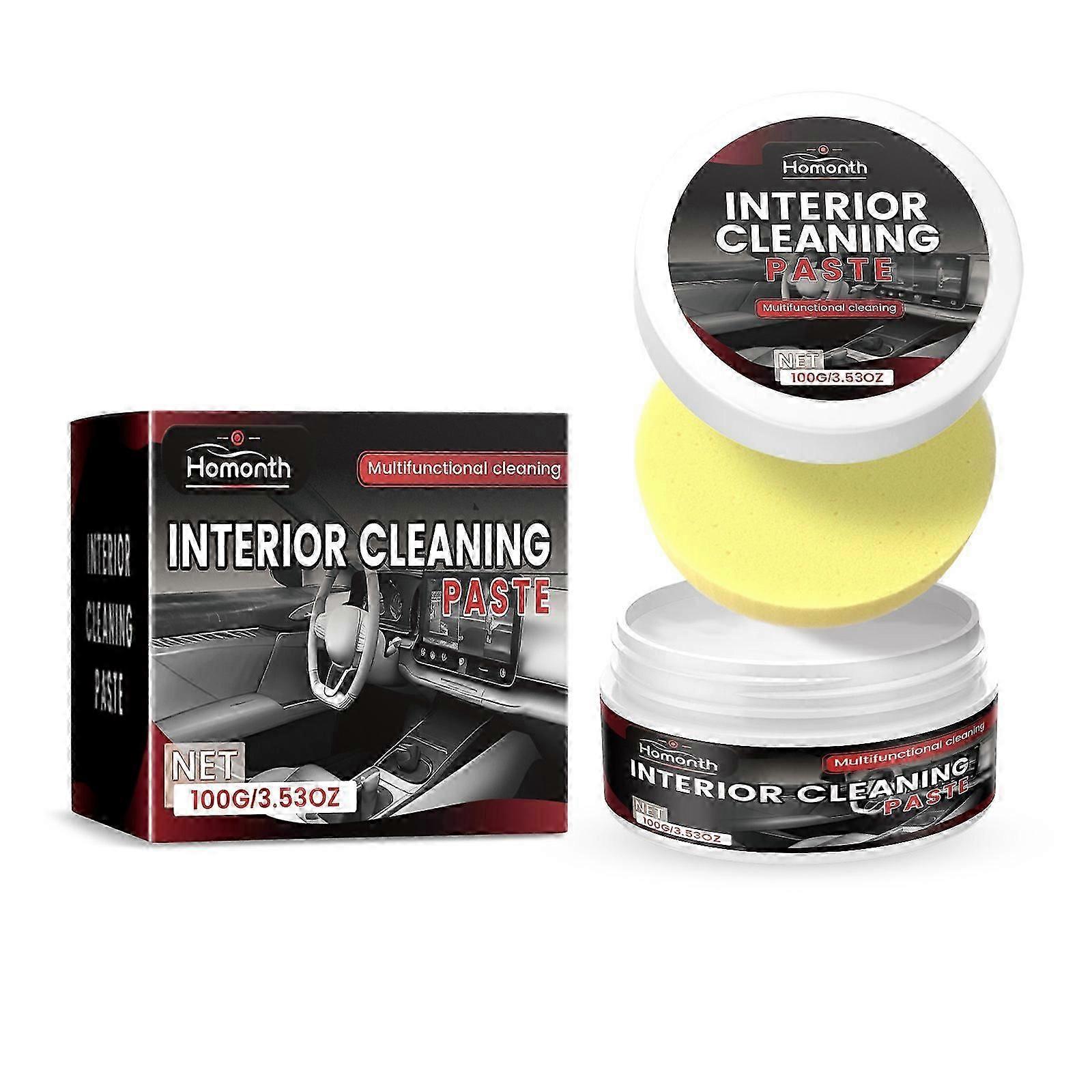 Car Interior Cleaning Cream - Foam Wash for Leather