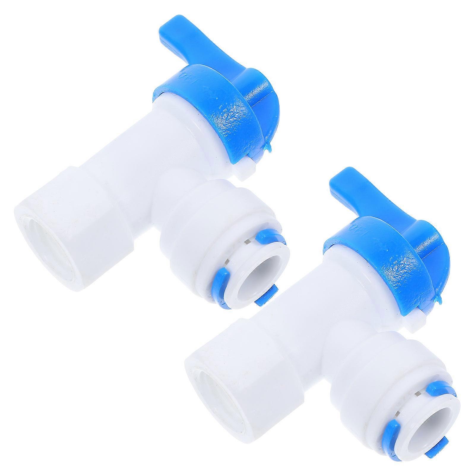 Float Ball Valve 2Pcs For Purification Systems 5.30X5.20X2.20CM Quick Certified