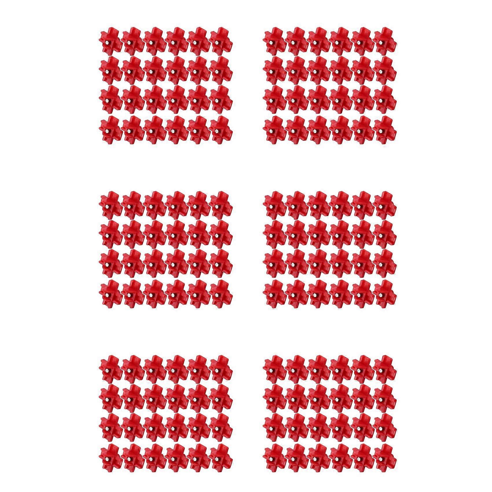 144 Pack Horizontal Side Mount Automatic Poultry Nipples Clean Drinker Waterer for Chicken or Quail