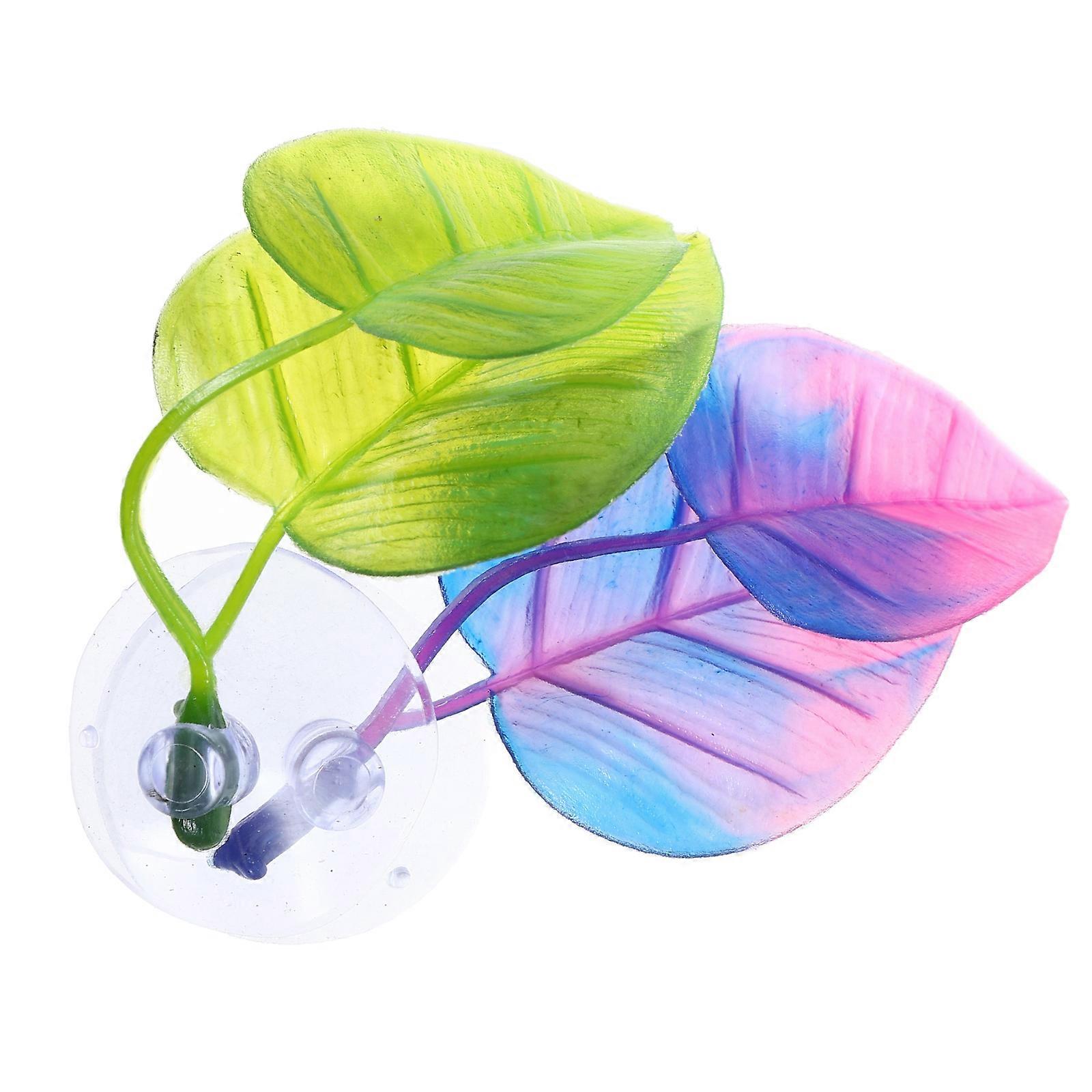 Fish Tank Plants Plastic Betta Fish Bed for Spawning Use 2Pcs