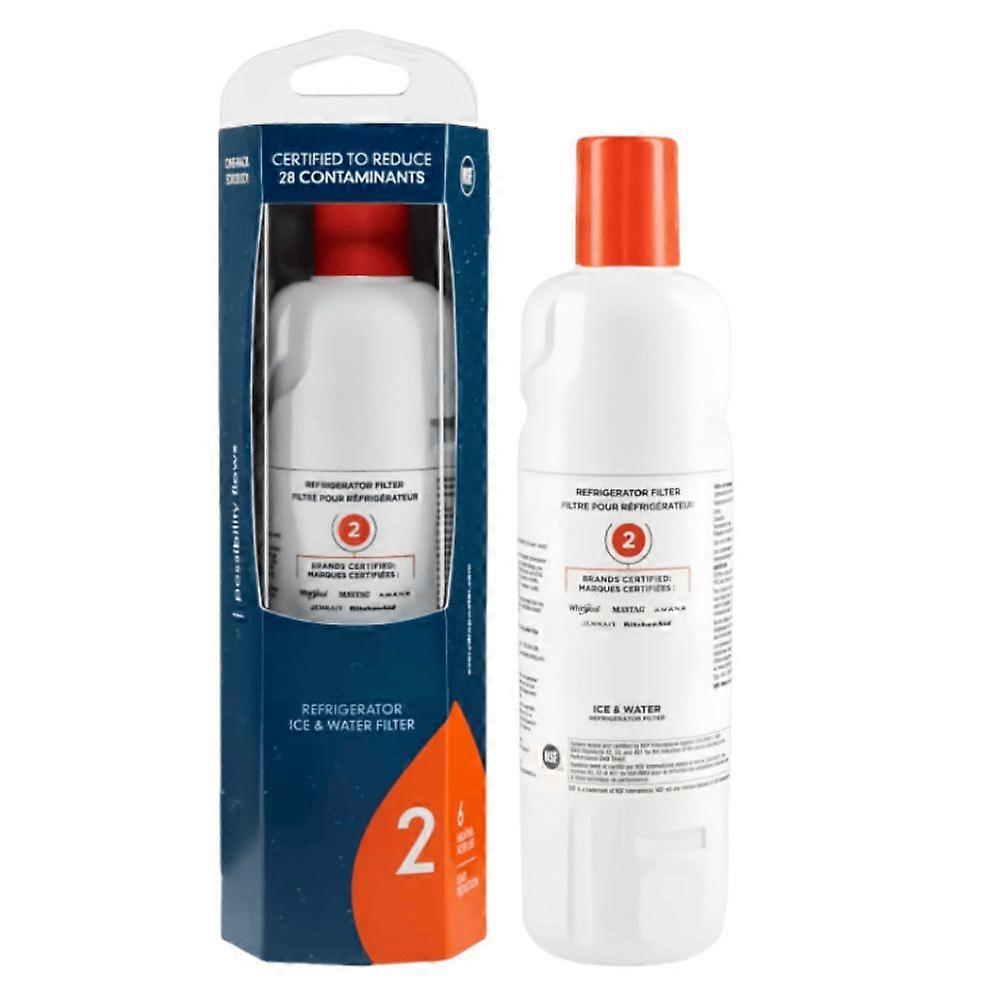 1-3x EDR2RXD1 Replace For everydrop by Whirlpool Ice and Water Refrigerator Filter 2, Element W10413645A WRF989SDAB