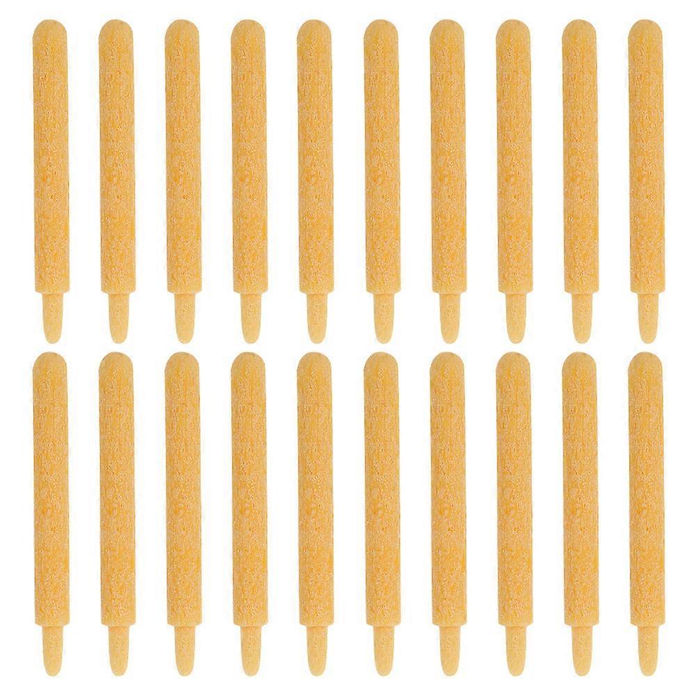 20Pcs Oil Based Marker Pen Tips Replacement for Precise Marking Yellow