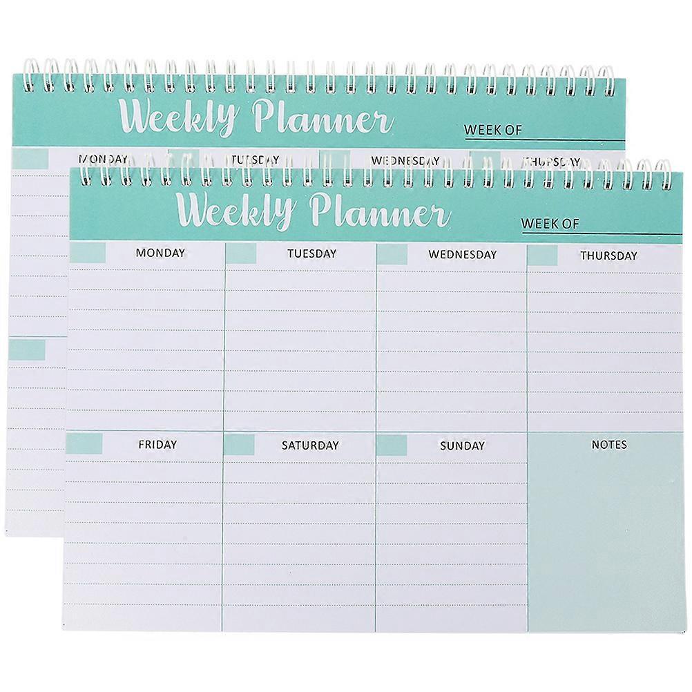 Appointment Notepad Work Planner for Writing 6Pcs Daily Plan Study Notepad