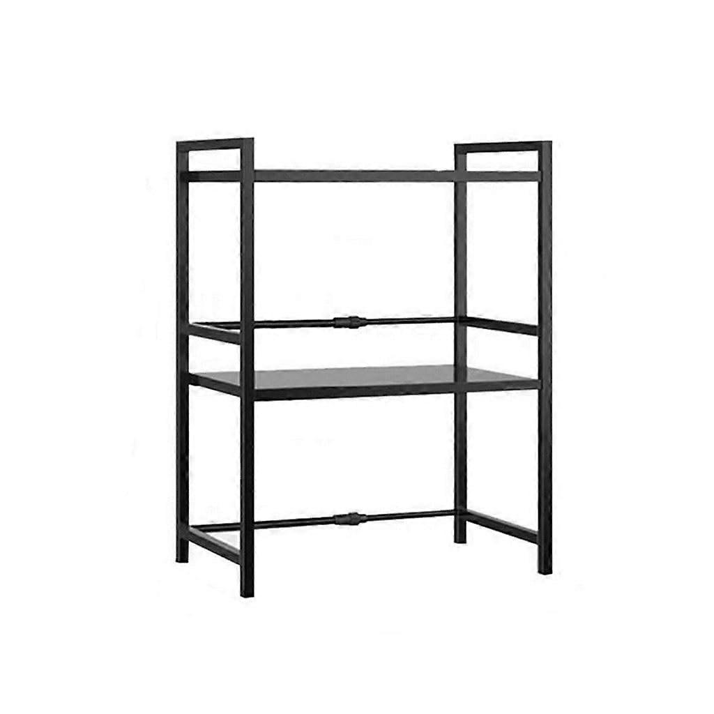 Kitchen Storage Rack Adjustable Microwave Oven Stand Retractable SpaceSaving Multifunctional Shelf
