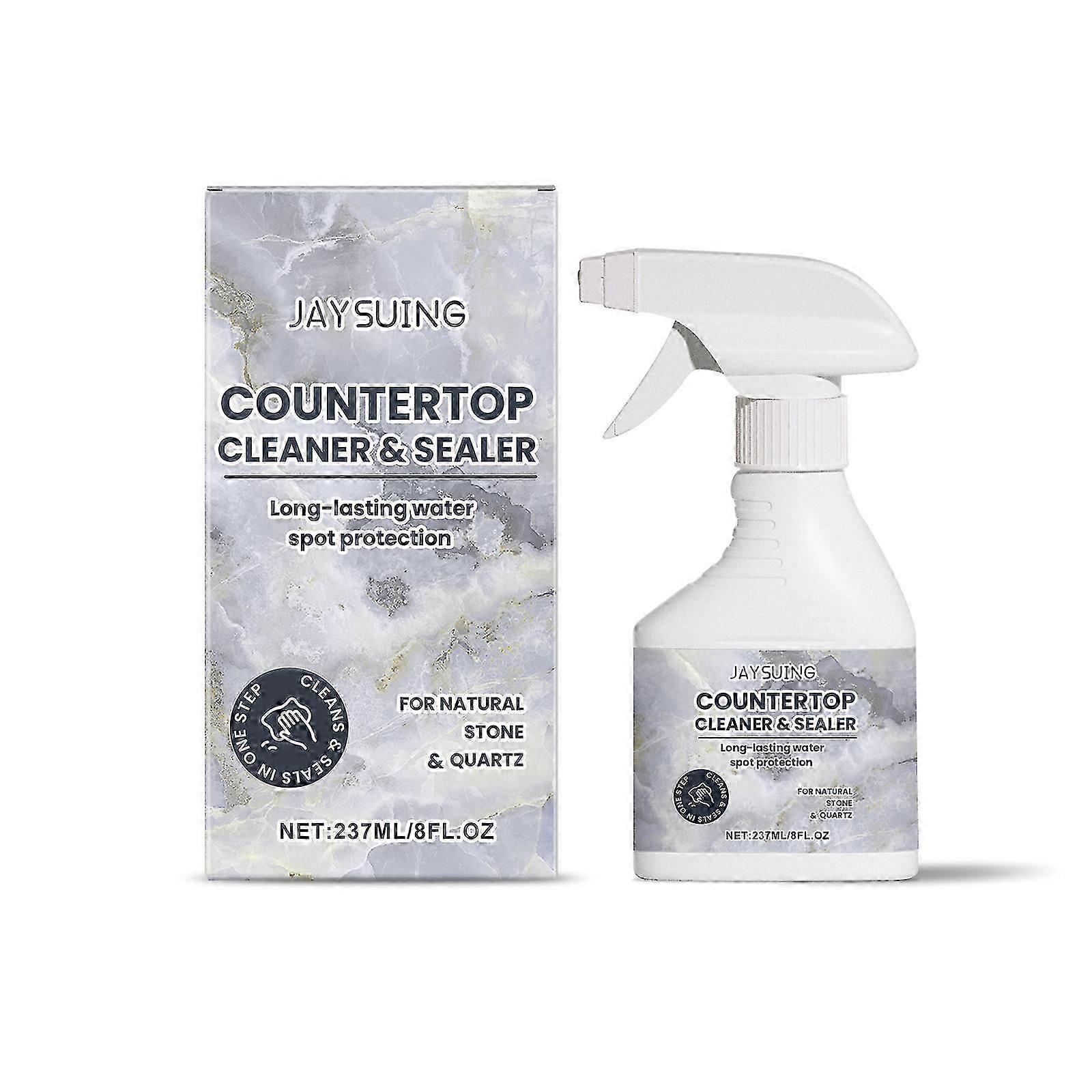 Multi-Surface Countertop Cleaner - Stain Remover, Scratch Protection, Easy Spray & Wipe, 237ml