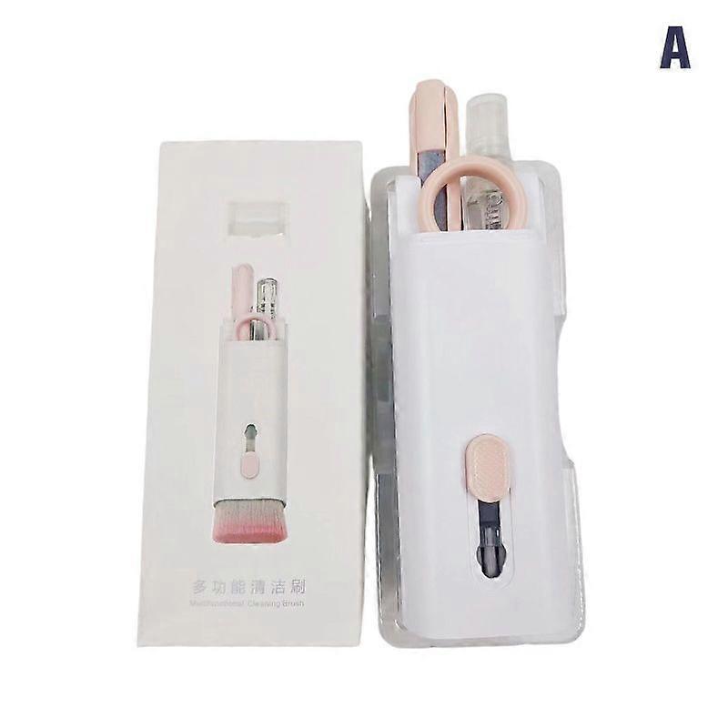 1Set 7-in-1 Computer Keyboard Cleaner Brush Kit Earphone Dust Cleaning Brush