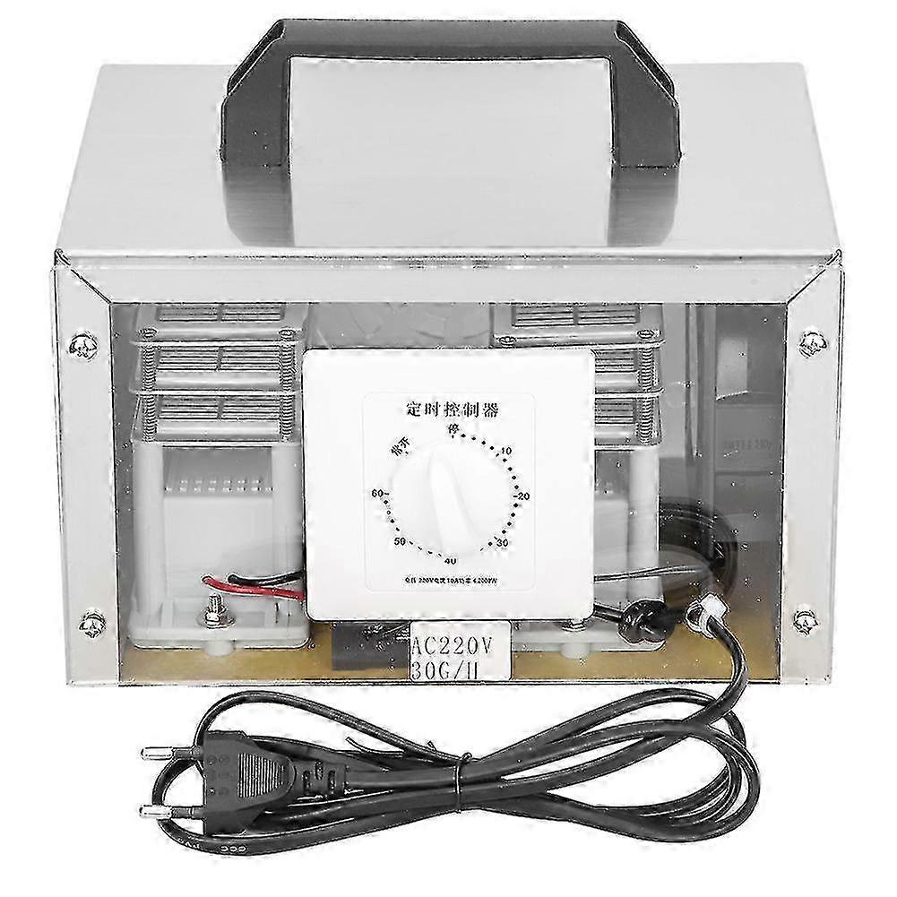 30g EU Plug 220V Ozone Generator Air Purifier Machine 2025