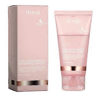 75 g Collagen-Nachtmaske, Peel-Off-Gesichtsmaske für strahlende Haut, reduziert fahle, schlaffe Haut, hydrolysiertes Collagen 25-2