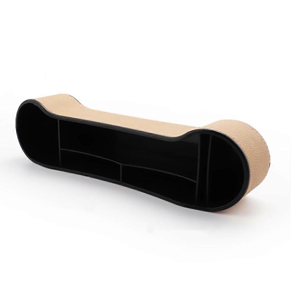 Car Seat Case Storage Box for Practical Use 1Pcs in Beige