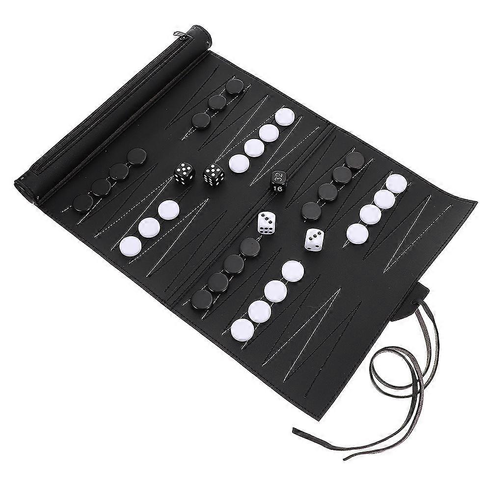 Backgammon Board Game Foldable Chess Toys for Kids 1Set