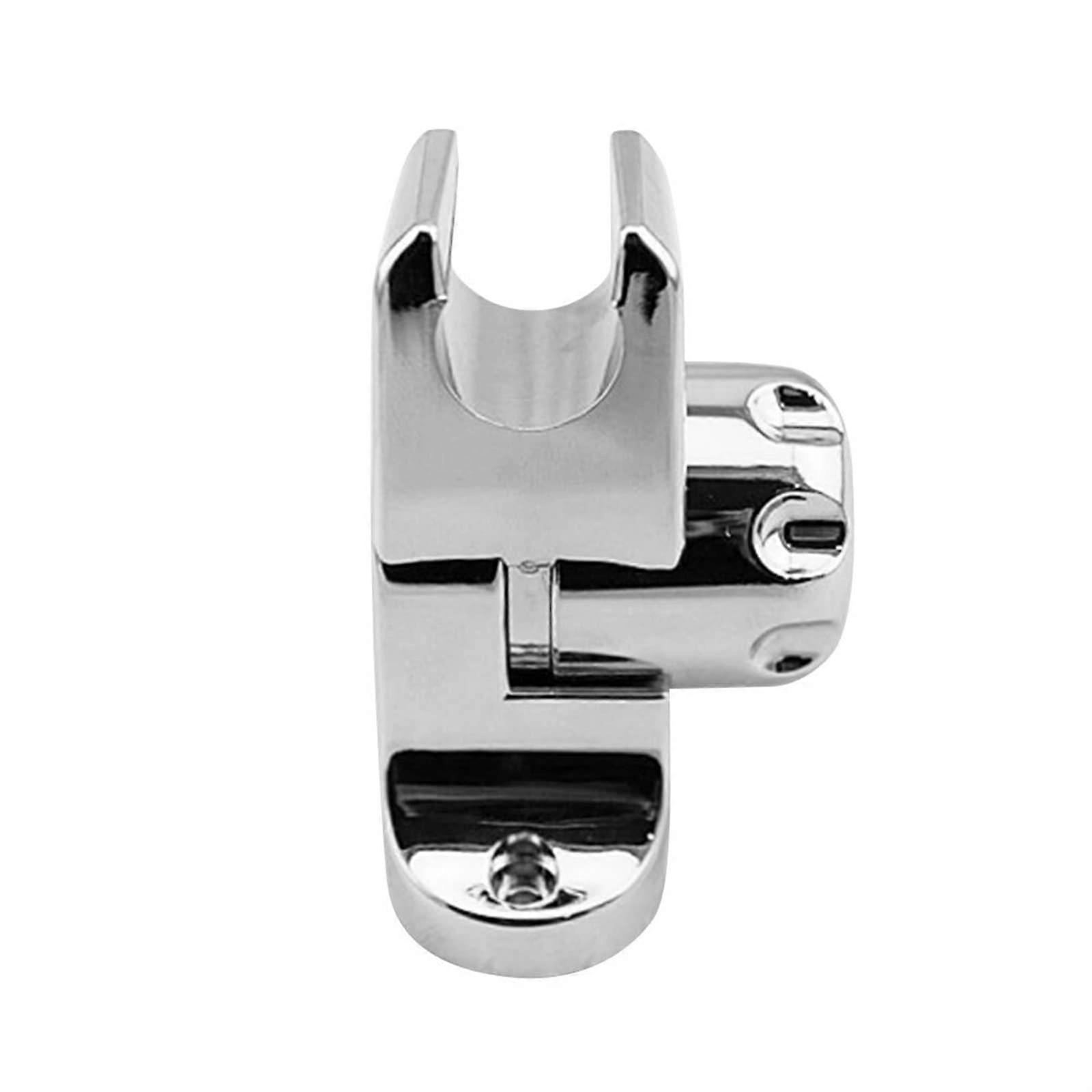 Universal Adjustable Shower Head Holder 30° Angle Wall Mounted Handheld Bracket Bathroom Replacement
