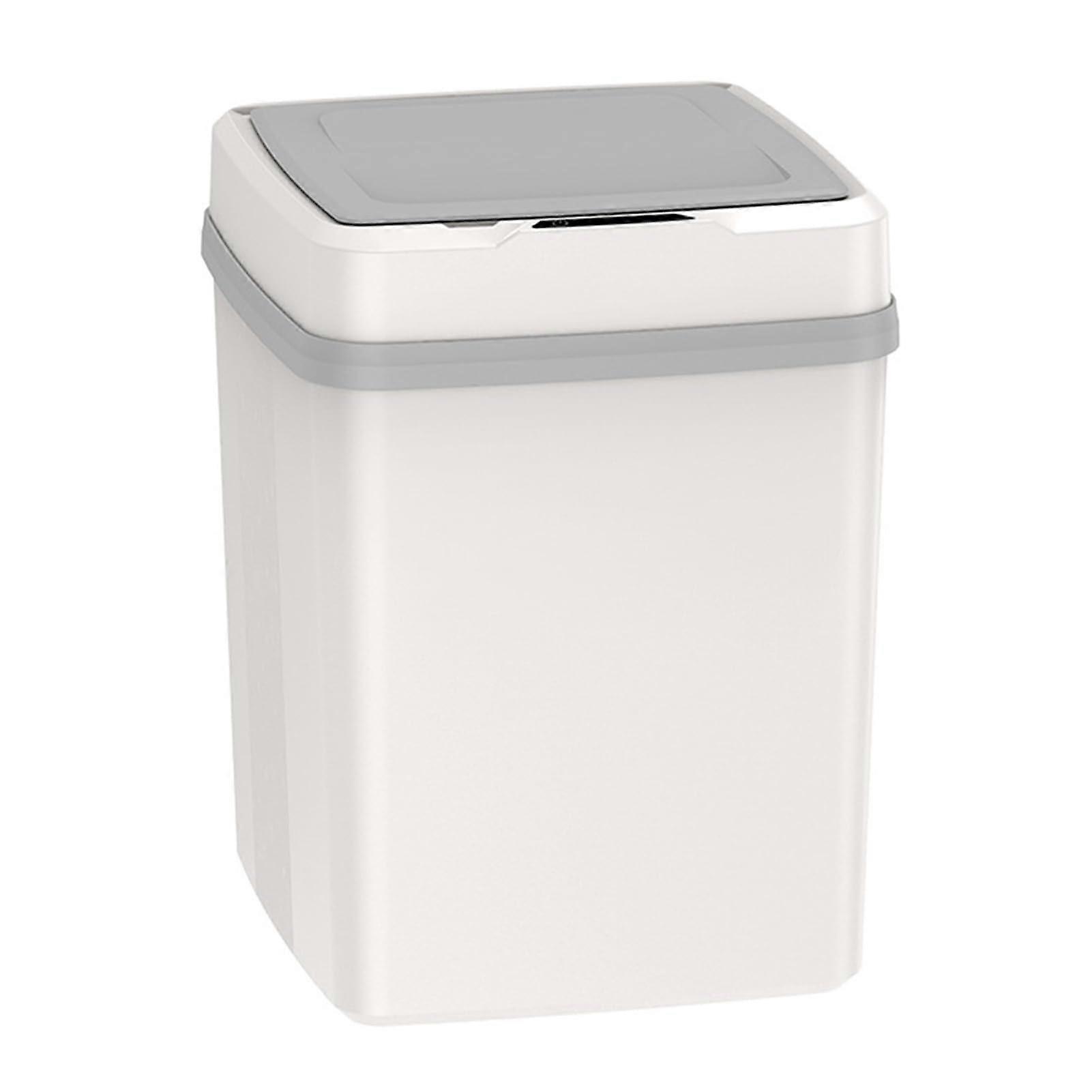 Touchless Trash Can 12L Motion Sensor with Lid, Silent Smart Garbage Bin for Bathroom Kitchen