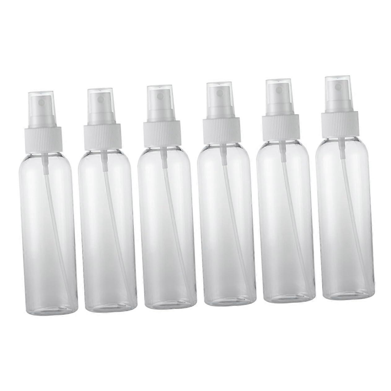 12pcs Travel Spray Bottles Refillable Perfume Atomizers Clear Plastic Compact Mist for Camping Hiking