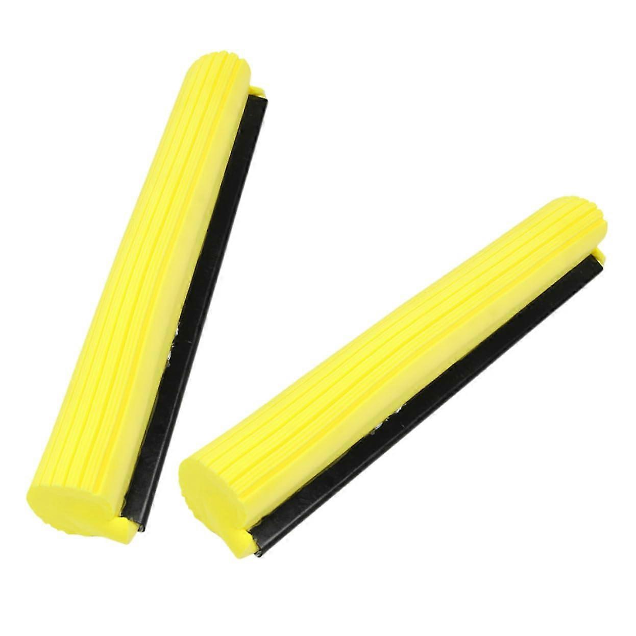 2pcs Sponge Mop Head Replacement  Absorbent Roller Refills for Tile and Wood Floor Cleaning