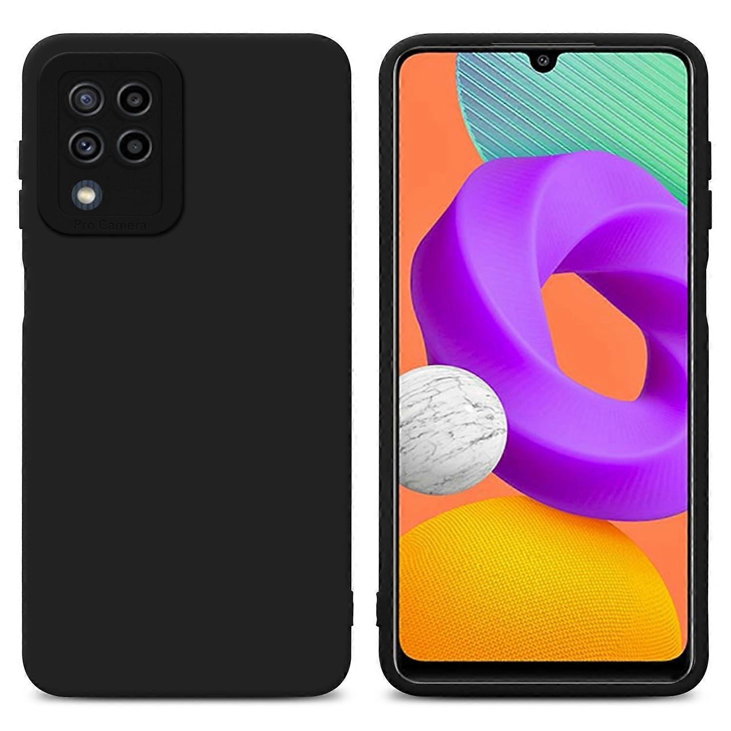 Samsung Galaxy M22 / M32 4G Case TPU Protective Case - Matte with Camera Protector