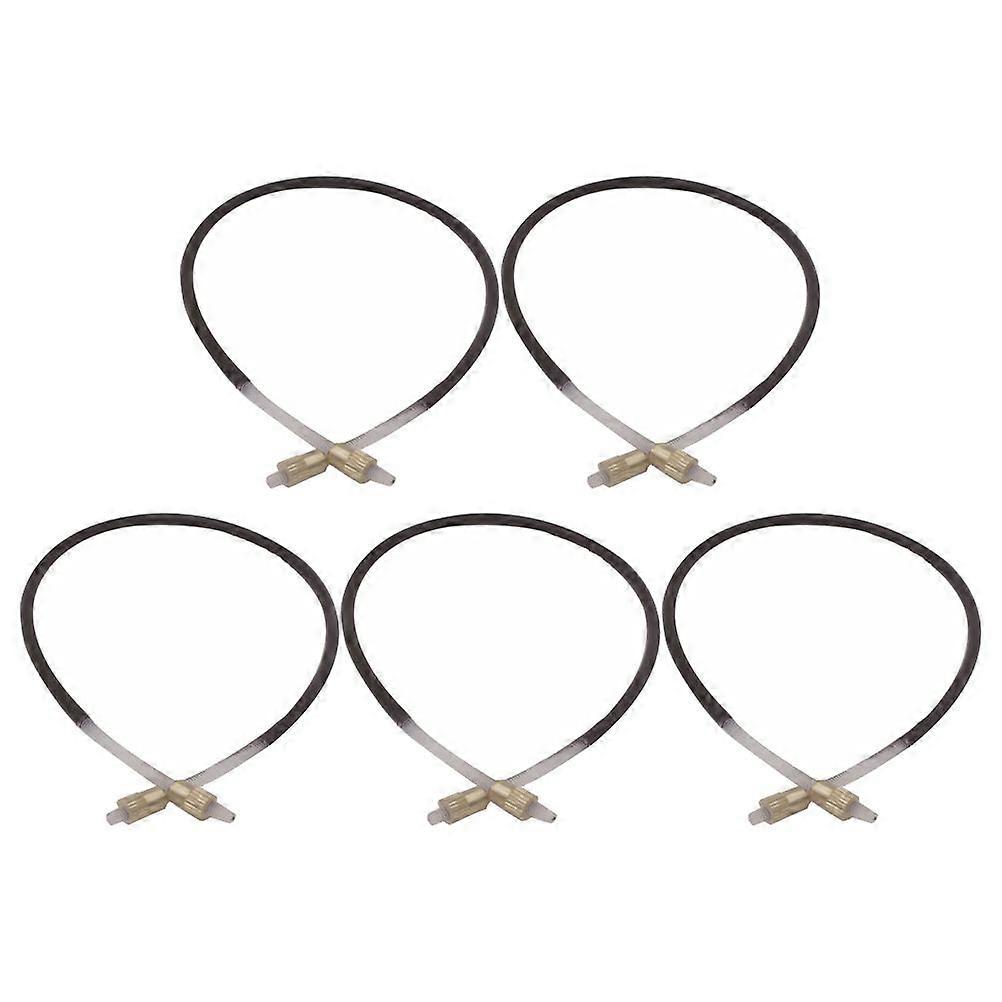 5pcs Cello Tail Ropes Adjustable Cello Tailguts Stringed Instrument Accessories (Assorted Color)