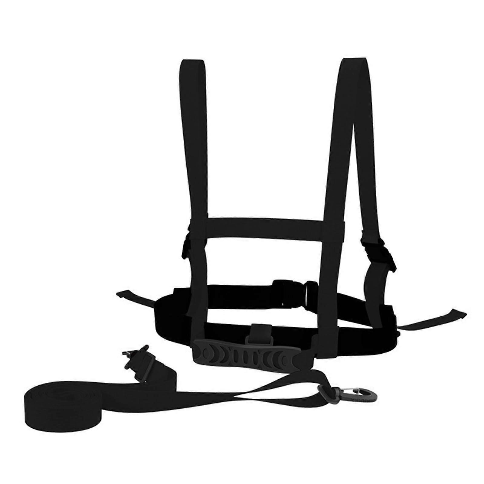 Kids Ski Harness with Leash for Speed Control, Adjustable Shoulder Straps, Snowboard Training Strap