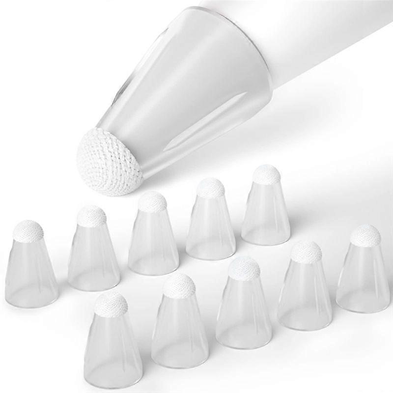 For 1/2Nd 10Pcs Silicone Tips, Gray
