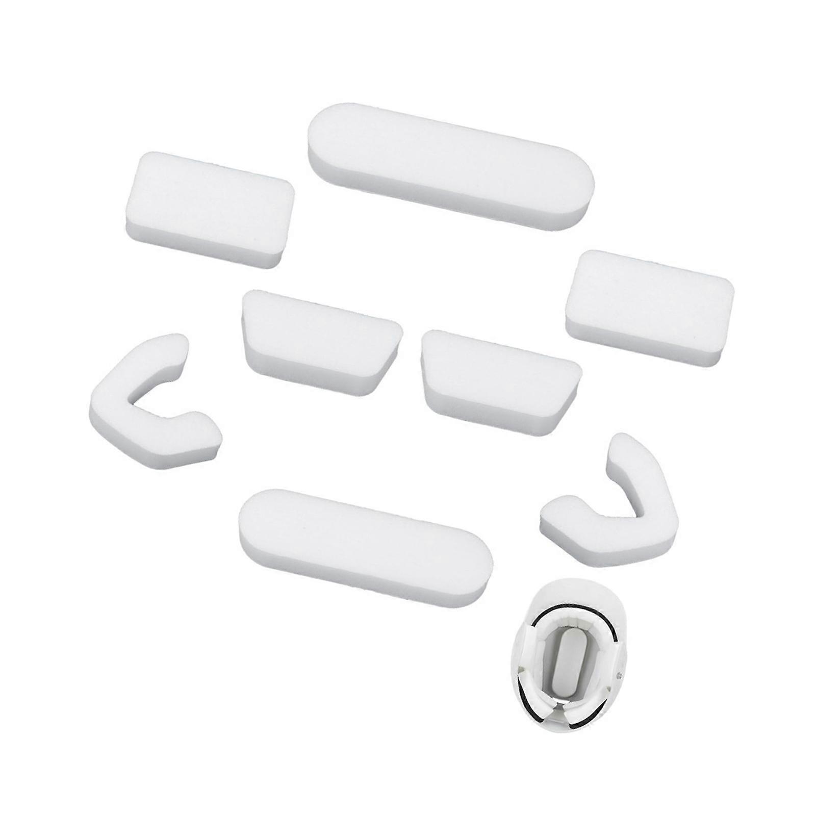 Shock Absorb Helmet Liner Pad Inner Padding For Baseball Player Soft Breathable Foam Padding With Quick Installation  White