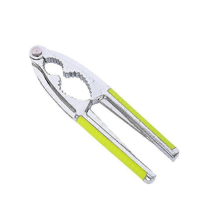 Nutcracker Nut Tongs Nuts Nutcracker Zinc Alloy Toolgreen2pcs