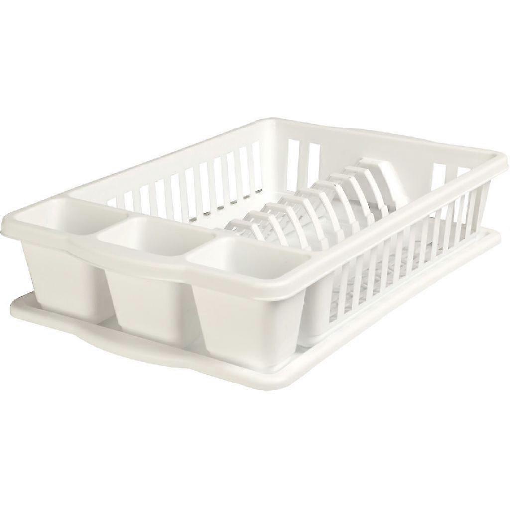 Afdruiprek 39,5x8,5x26 cm Vit