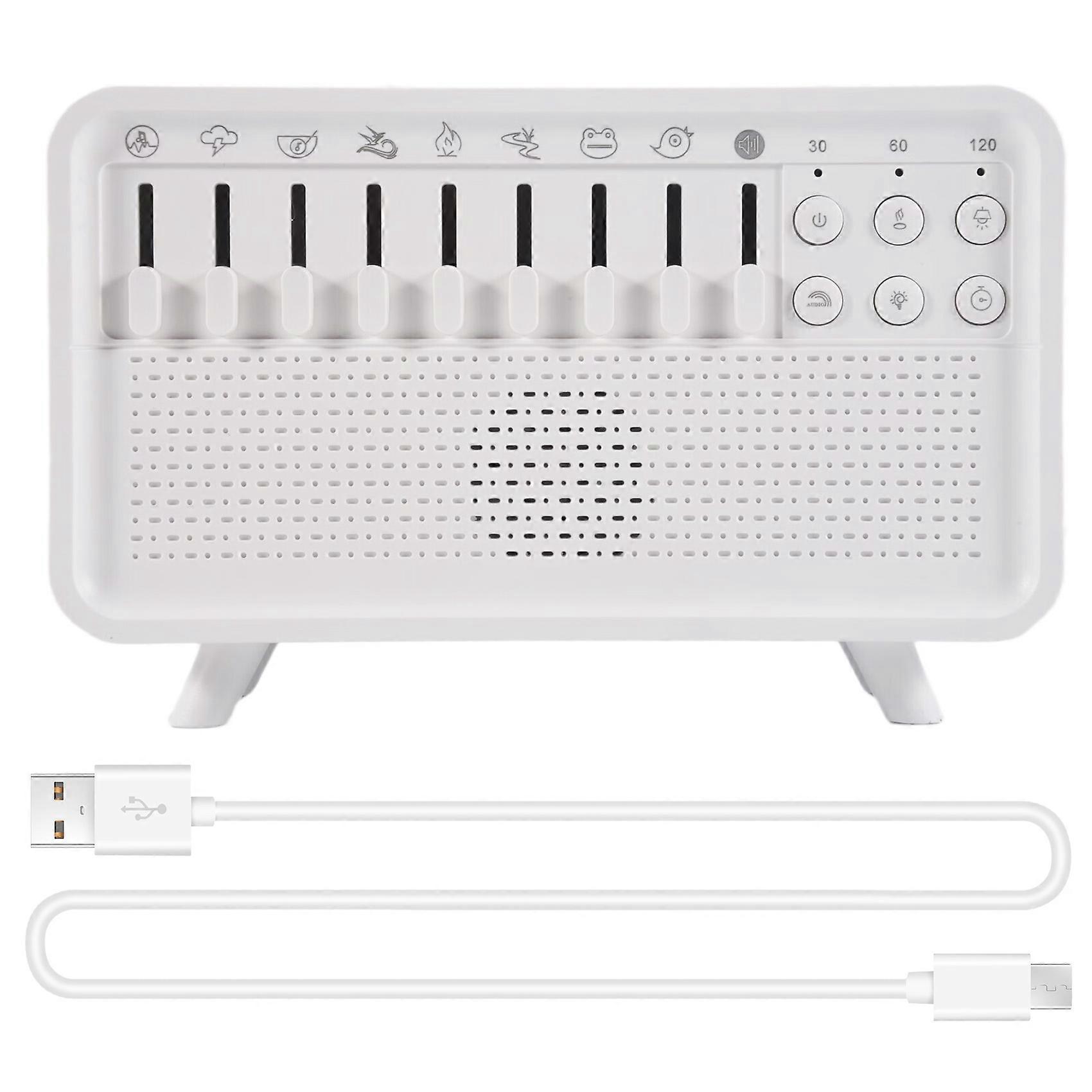 Witte ruismachine Diffuser Lucht Aroma Diffuser Luchtbevochtiger