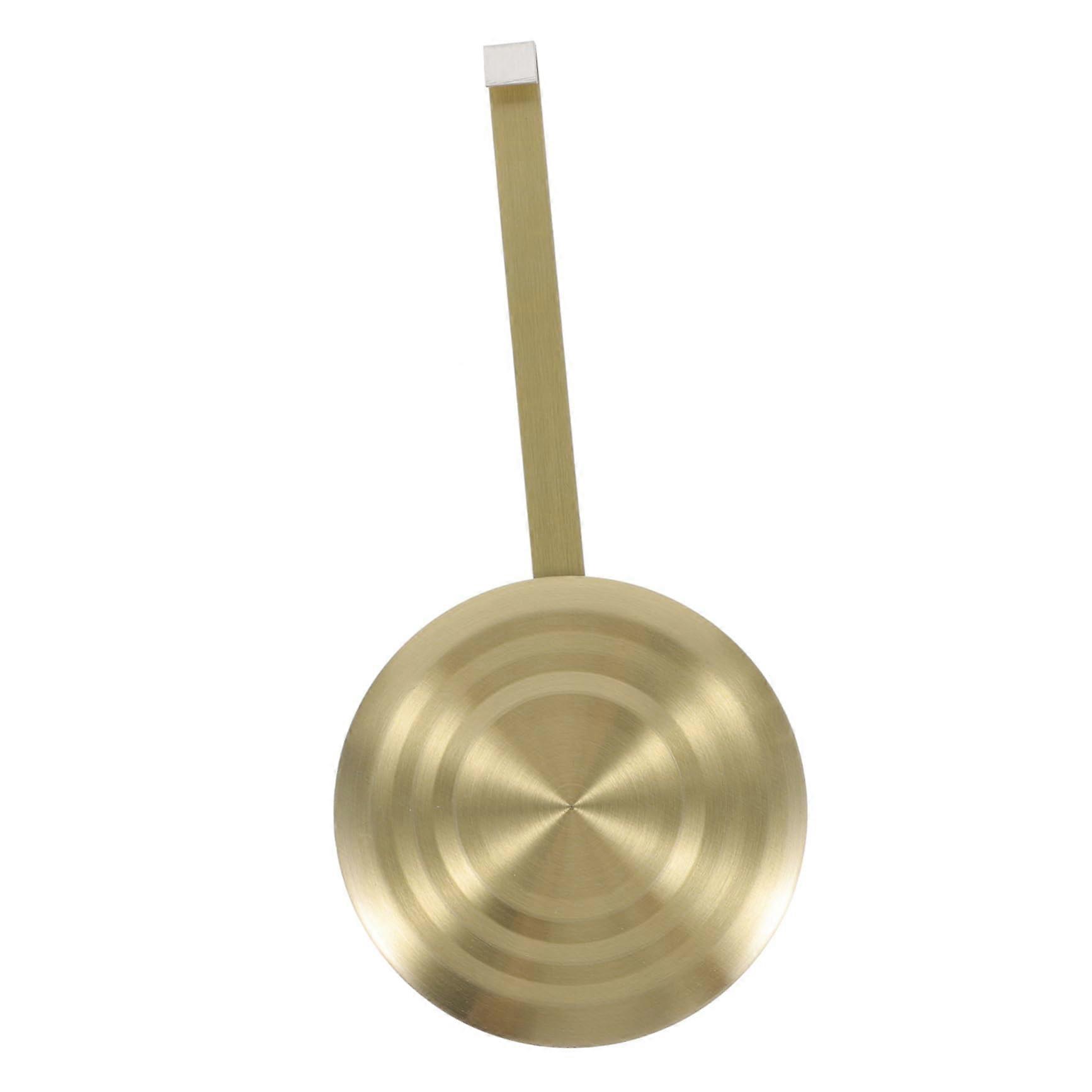 Wall Clock Pendulum Replacement Metal Part, Durable Golden Design for DIY Quartz Clock
