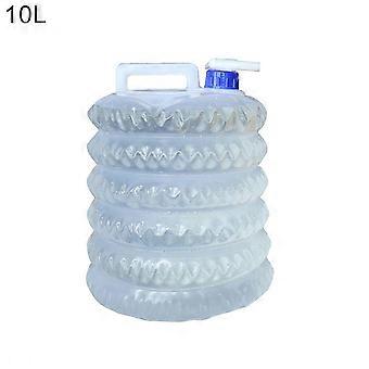 5/10/15L Foldable Water Bucket Bag Bottle Container Outdoor for Camping Hiking