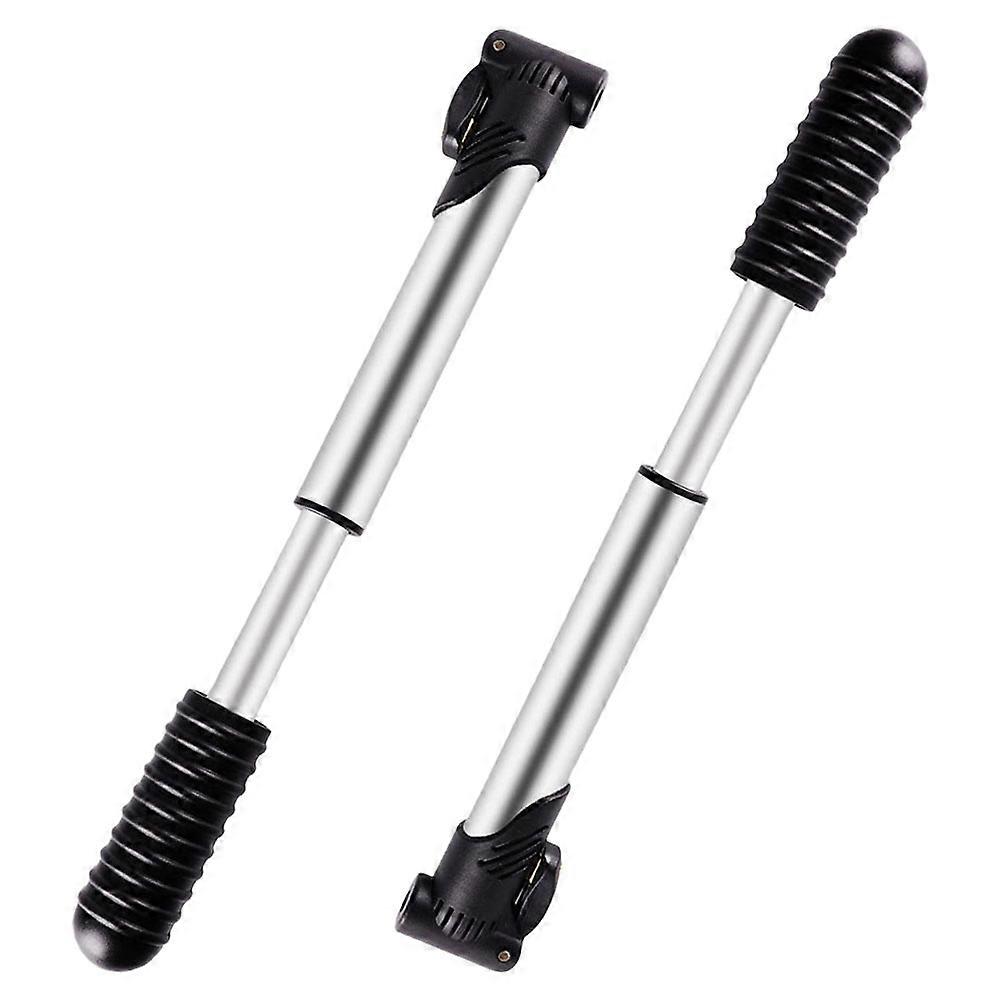 Portable Pump Multifunctional Air Pump for Mountain Bikes 2Pcs