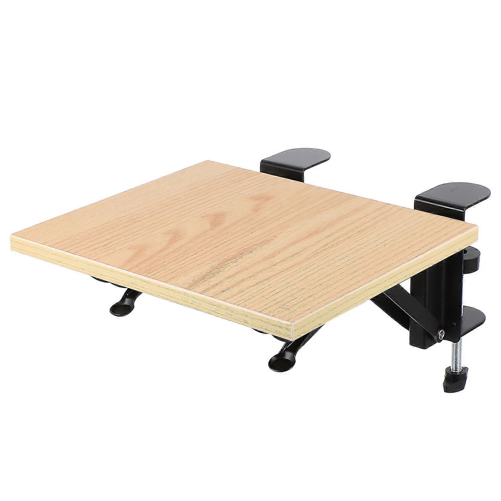 Light Brown Arm Support Frame Computer Hand Holder for Desk Use