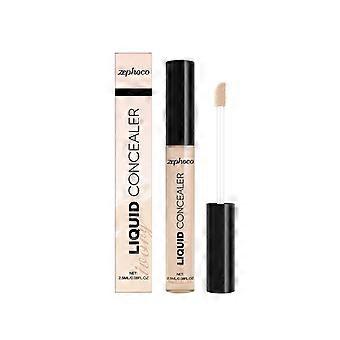 zephoco Ivory White Liquid Concealer Is A Daily Facial Concealer That Moisturizes And Adheres Well To Natural Skin Tones