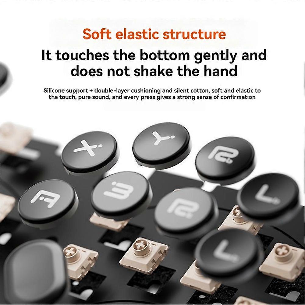 Hitbox Fighting Game Keyboard Arcade Controller Gamepad for PC Switch Switch2 Android Turbo Macro Support