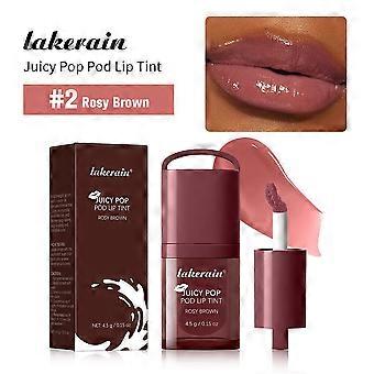 Juicy Pop Pod Lip Tint, Buildable Long-Lasting Lip Stain & Liquid Blush, Nourishing High-Shine Lip Oil Tint, Hydrating Glossy Lip & Cheek Color, 0.15o