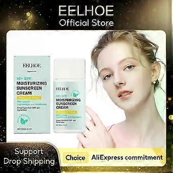 Suncream Spf 50 Face Repair Moisturizing Facial Sunscreen Refreshing Oil Control Waterproof UV Sun Protection Cream 50g