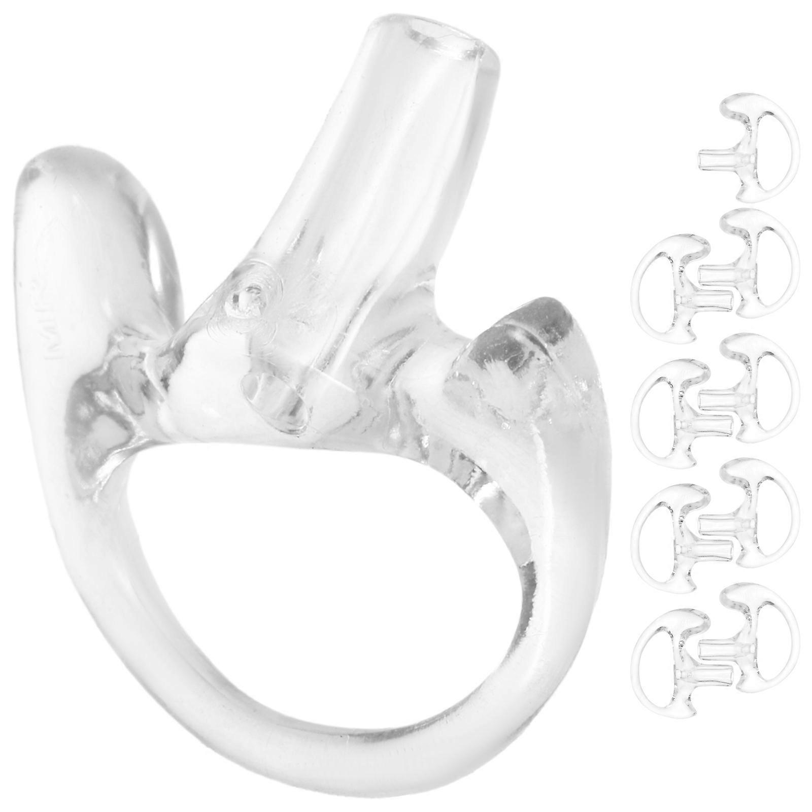 5 Pairs Interphone Ear Plug Silicone Earpiece Insert Interphone Ear Bud Supply