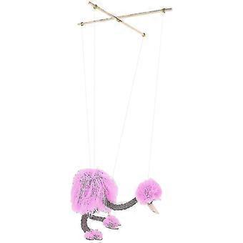Flamingo Marionett Marionett Plysch Djur Marionett Marionett Marionett Interaktiv marionett Den bästa
