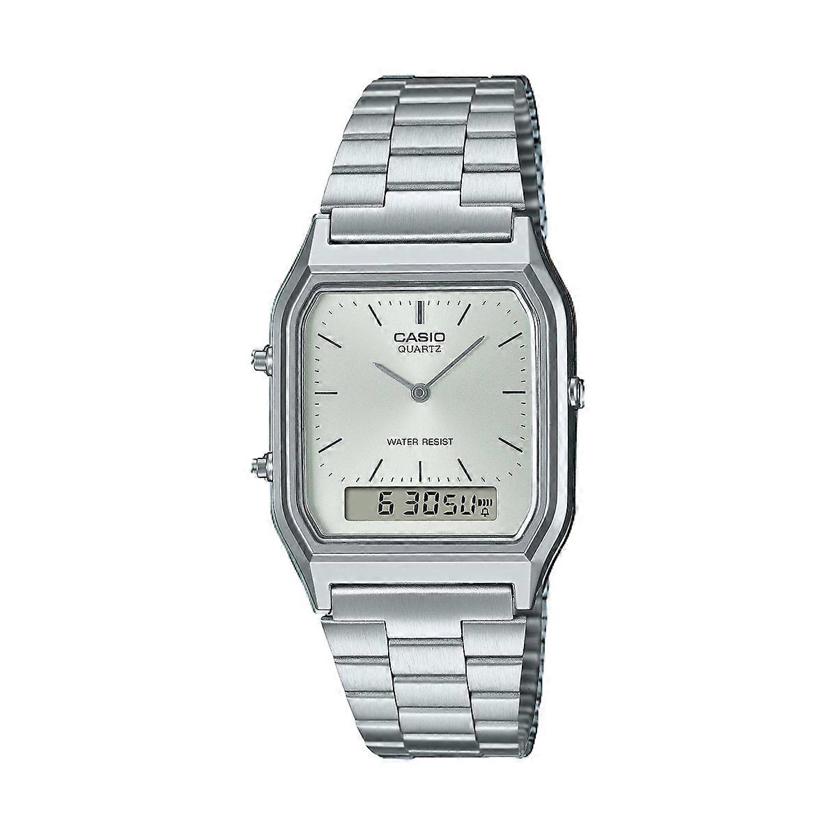CASIO VINTAGE EDGY COLLECTION SUNRAY DIAL - SILVER