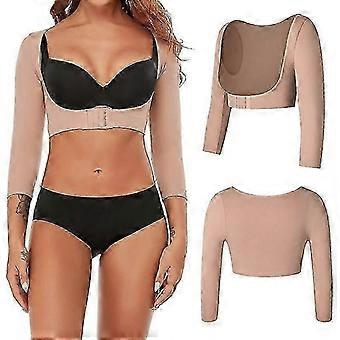 Women's Arm Shapewear Long Sleeve Posture Corrector with Shoulder Support & Push Up Qd