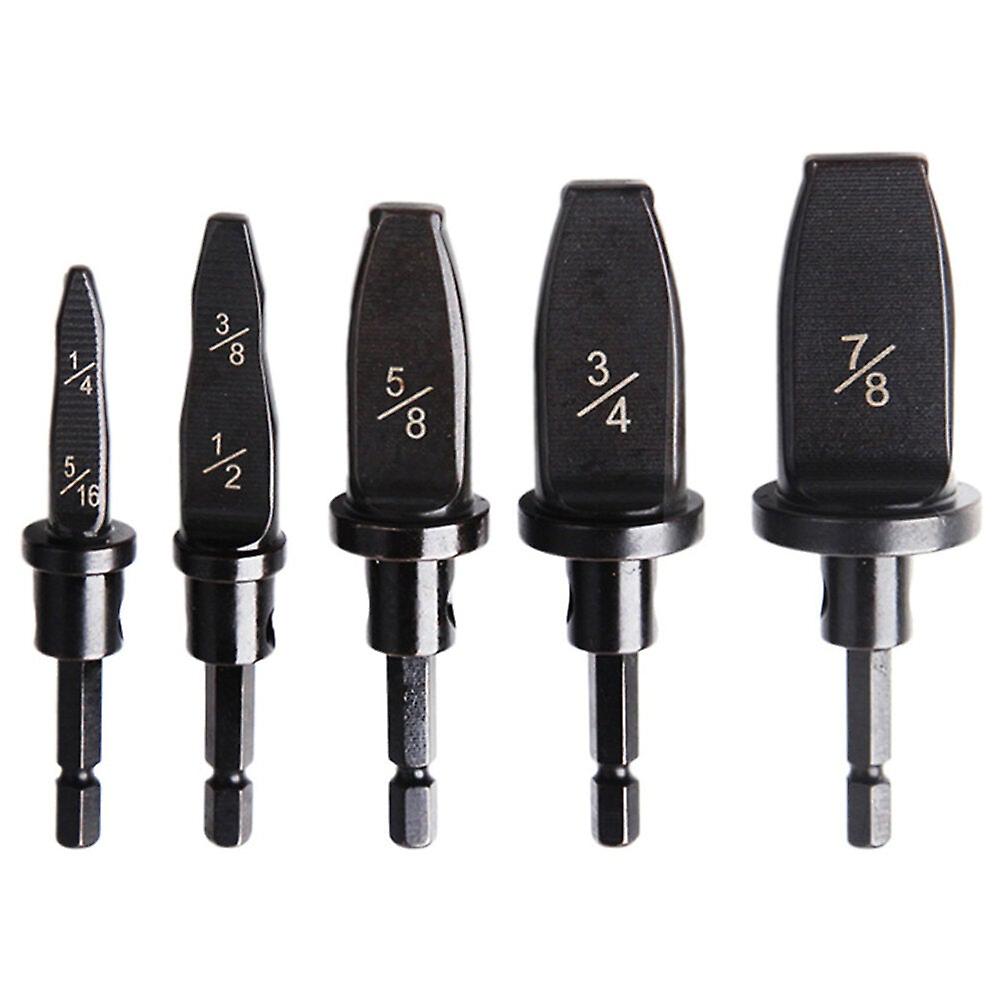 5Pcs Swaging Tool Pipe Expander Tube Expander Household Drill Bit Set