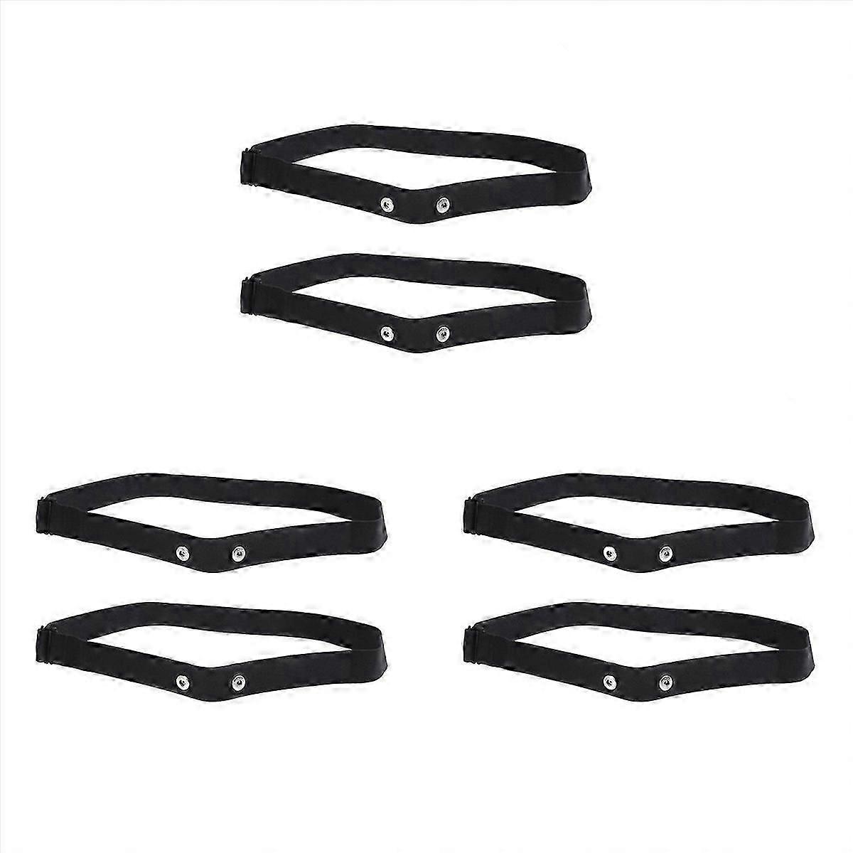 2Pcs Elastic Heart Rate Chest Strap Bands