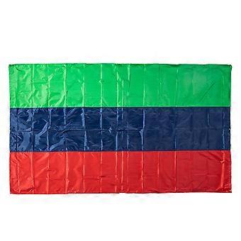Speelset voor kinderen in de kleur rood voor buitengebruik 226x132x0,5 cm weerbestendig 1-pack