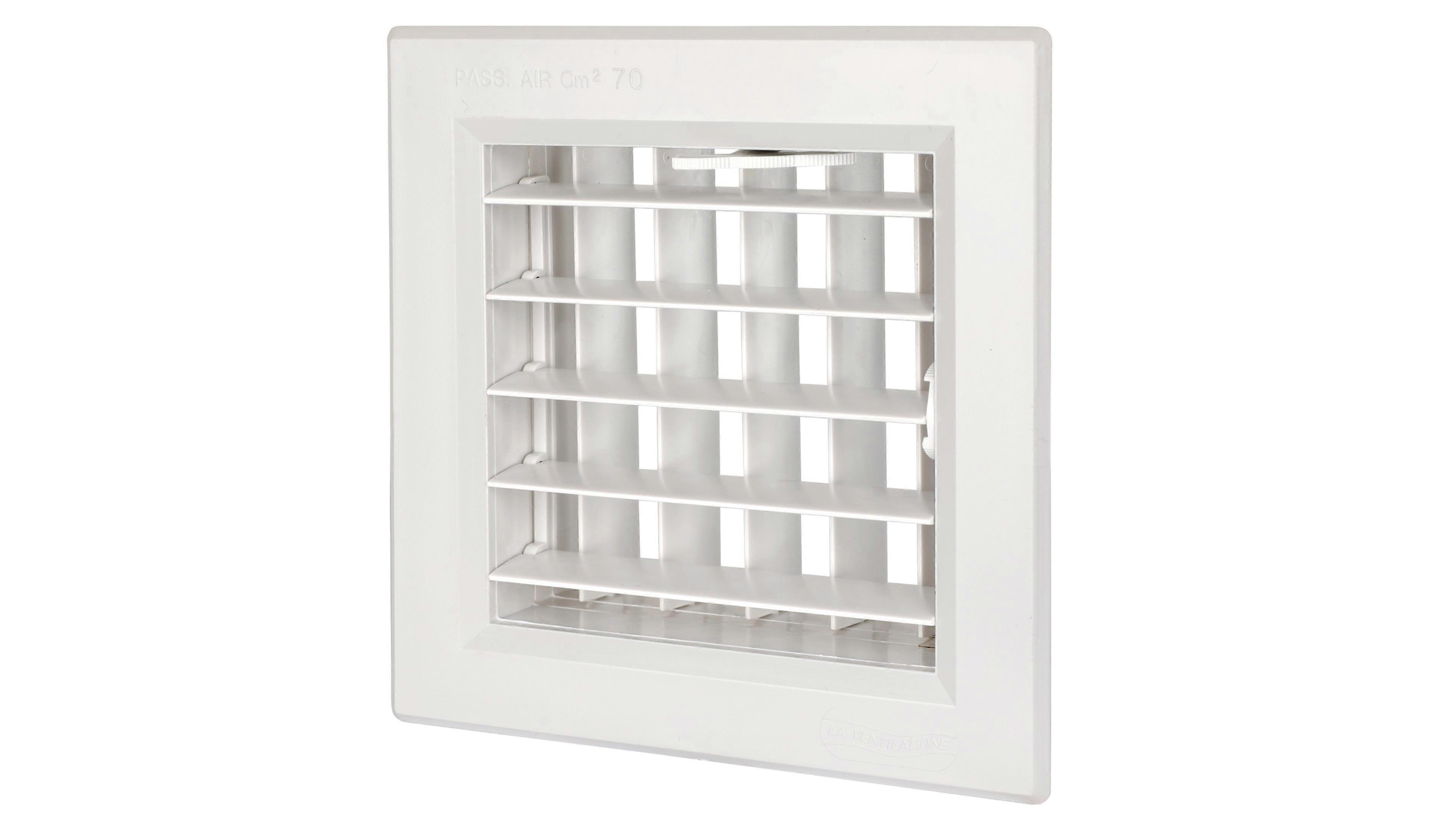 Adjustable flush-mounted ventilation grille LGKM-SE1