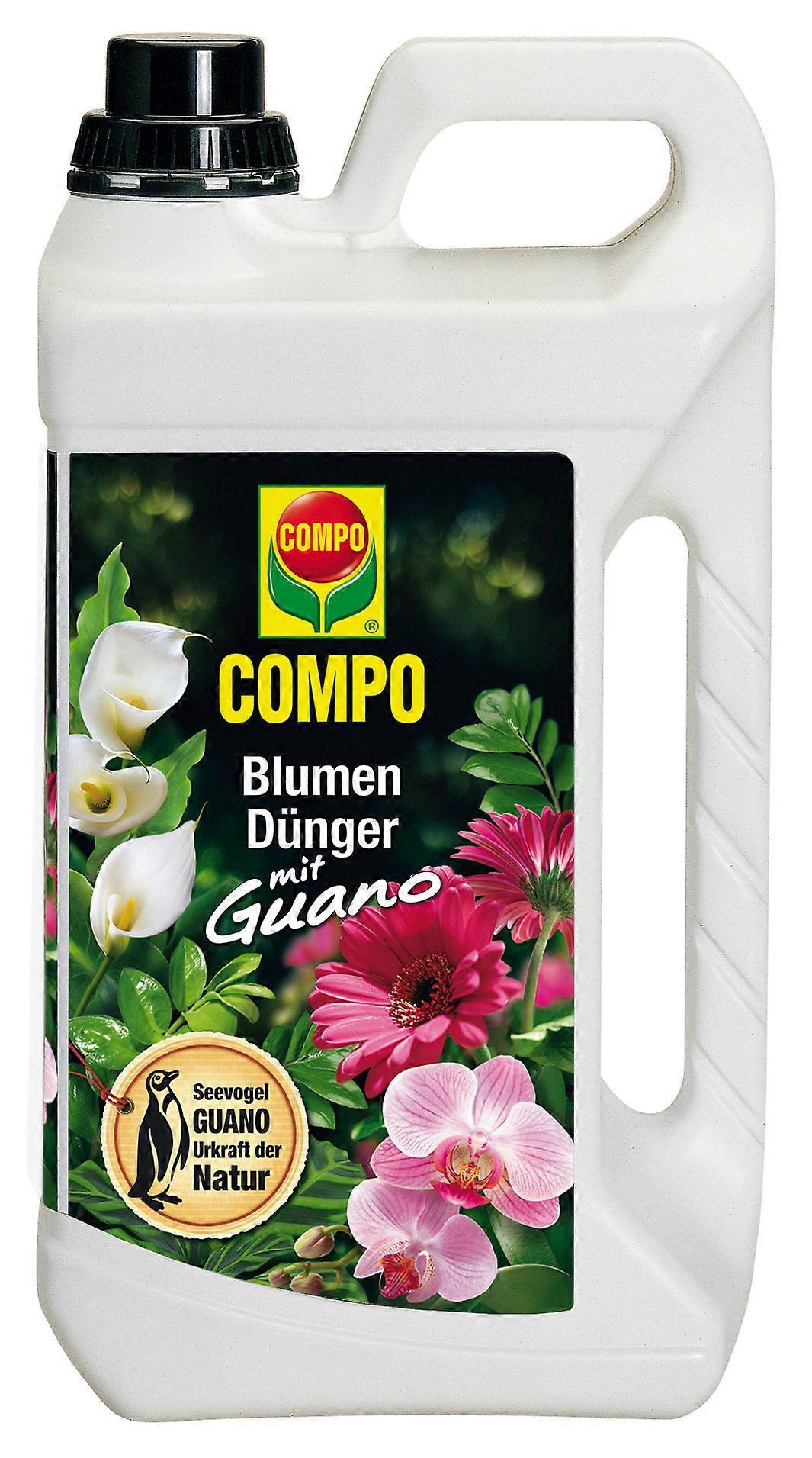 COMPO virág műtrágya guano, 3 liter