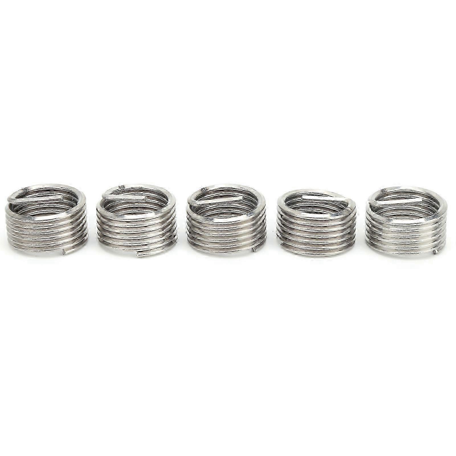 5Pcs Wire Thread Insert Threaded Bushing Socket Screw Hole Repair Protection Tool M22x2.5x1D