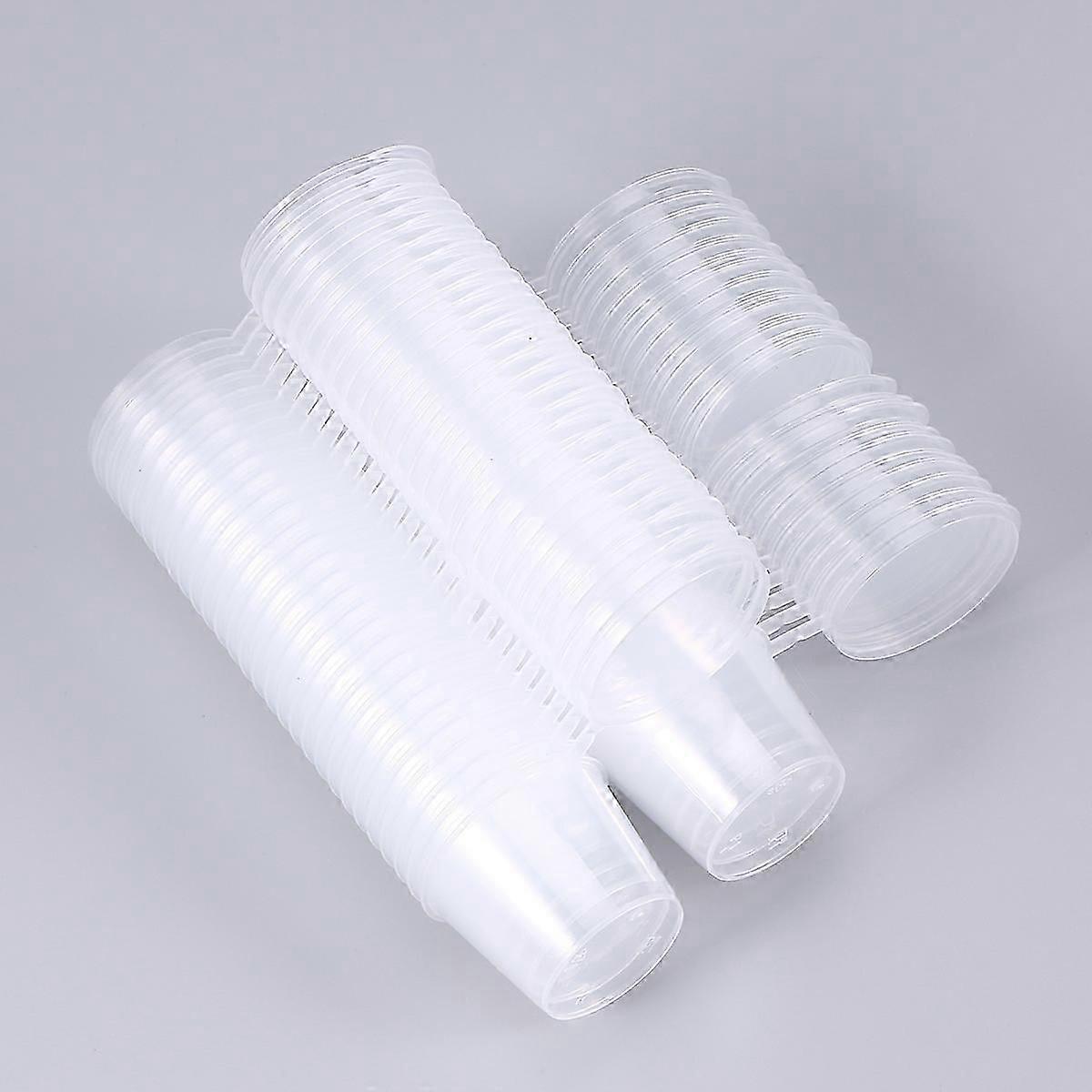 Transparent Portion 50Pcs Container for Yogurt