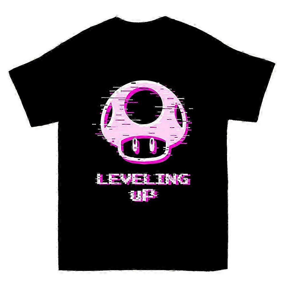 Tričko s nápisom Level Up YTQ