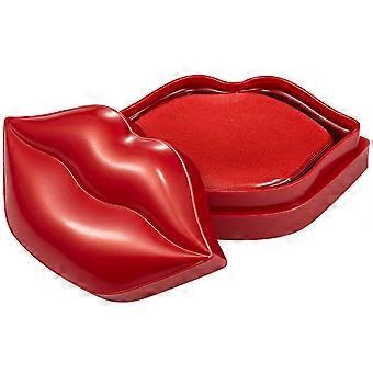 Kit com 40 máscaras labiais hidratantes para hidratação profunda e efeito de preenchimento durante a noite.