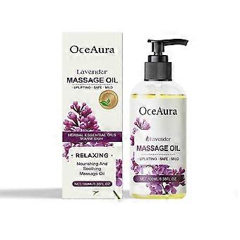 Lavendel Body Oil - Feuchtigkeitsspendendes und feuchtigkeitsspendendes ätherisches Öl für weiche, glatte Haut - 100ml