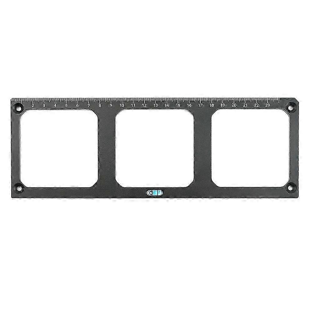 86 Type Switch Socket Bottom Box Slotted Scribing Template Tool Opening Hole Decoration Tool Brickl
