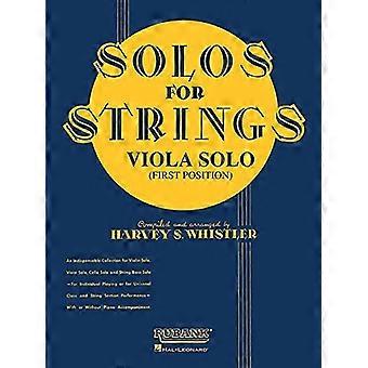 Solostukken voor strijkers - Altvioolsolo (eerste positie)